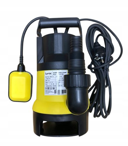 Garden irrigation pump - Lorac 550 W submersible pump 8500 l/h