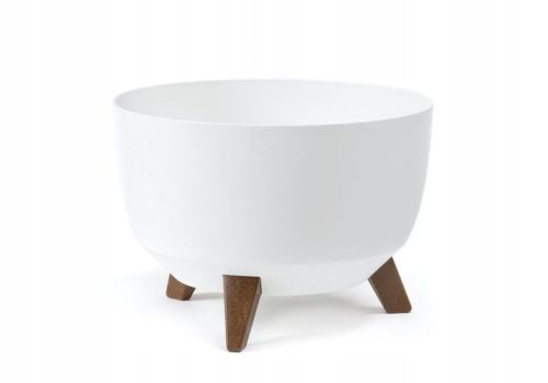  Flowerpot Lamela 40 cm x 40 x 25 cm Diameter 40 cm Plastic white