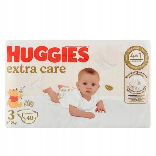  Huggies Diapers Jumbo 3 (4-9 kg) Extra Care 40 pcs.