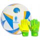 Football adidas Ball + Gloves, Size 5