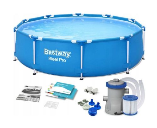 Garden pools - Models 2024/2025 Bestway round frame pool 366 x 366 cm