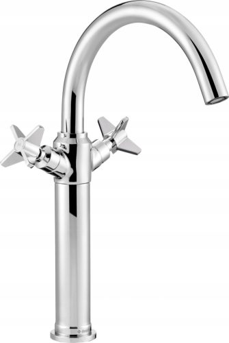 Stand-mounted washbasin faucet Deante, chrome washbasin faucets