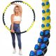  Hula hoop with studs Hop-Sport 110 cm black