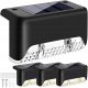  Alogy embedded solar lamp, black, 4.5 cm, 4 pcs.