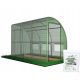 Polytunnel, panneaux en plastique Polytunnel 4,5 m² 300 x 150 cm vert