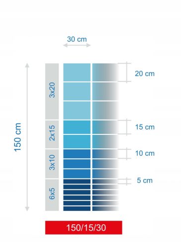 Shade net for fence - FOREST FENCE GRID 150/15/30 L 50m + SKOBLE Mostostal-Met