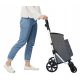 Bags and shopping bags Homedome shopping cart made of grey polyester