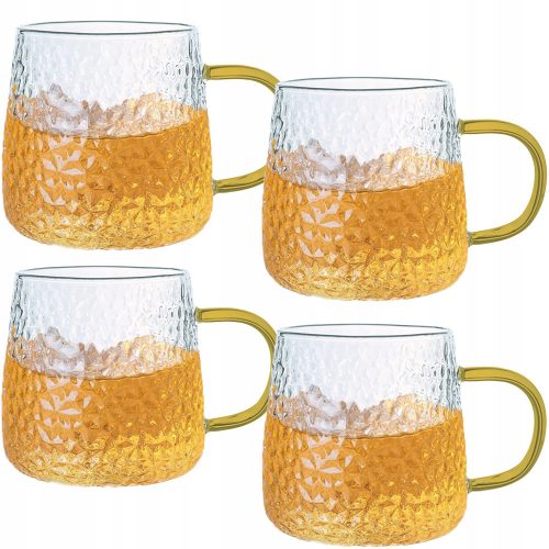 Glasses and cups MG Home coffee and tea glasses 350 ml 4 pcs.