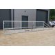 Doors and Gates Dermet 6 m grey sliding gate