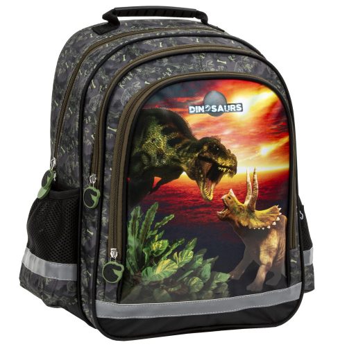  Derform Fighting Dinosaur School Backpack