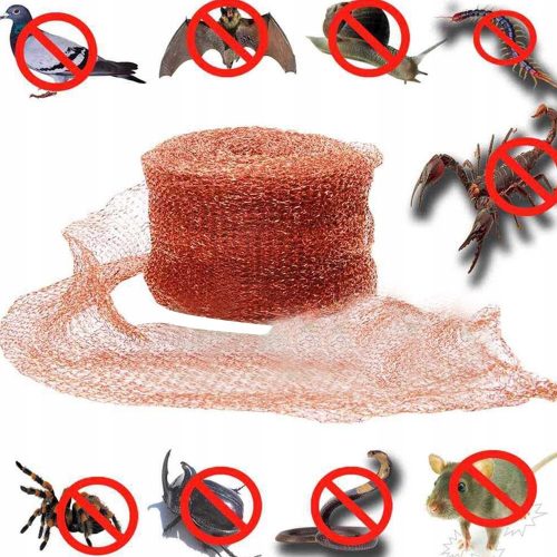 Animal repellent Bedee net against cats, moles, martens, mice and rats, dogs, birds, forest animals