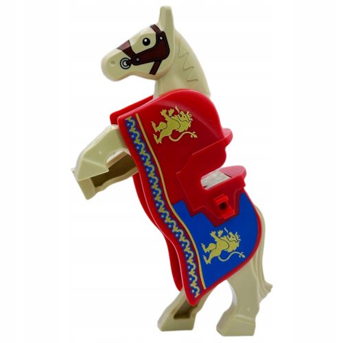  LEGO Lion Coat of Arms Horse with Rug Armor 10305 New Light Lion Coat of Arms Horse