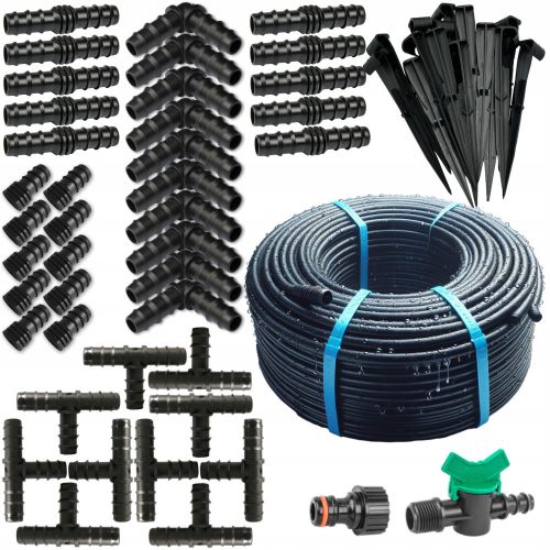  SET drip line with equalizing garden hose IRRIGATION 100M SET3 +100