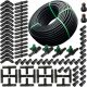 Drip lines SET with 182 ELEMENTS Drip line garden hose IRRIGATION 100M SET4 +100