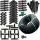  SET with 63 ELEMENTS drip line garden hose IRRIGATION 100M SET3 + 100