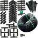  SET with 63 ELEMENTS drip line garden hose IRRIGATION 100M SET3 + 100