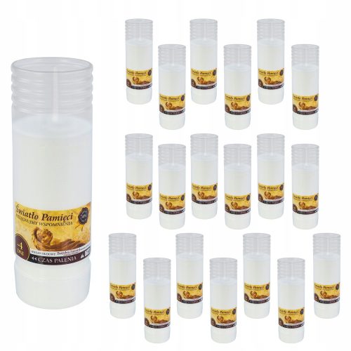 INSERTS FOR OIL CANDLES, ECOLOGICALLY DURABLE, ALL YEAR ROUND 72-96 3-4 DAYS