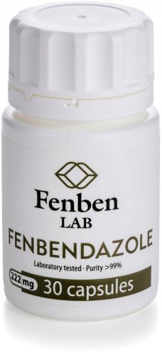 Fenbendazole 222 mg Cz. >99 % Fenben Lab 30 capsules