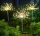 Garden lamps stuck in the ground Solar pendant light, white, 95 cm, 1 pc.