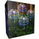  SOLAR LED LAMP Tree Dandelion Fireworks 4 pcs