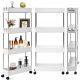 bathroom shelf, kitchen cabinet on wheels