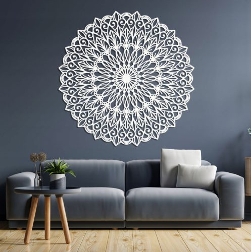 Pictures on the wall Mandala Flower of Life, artistic round wall decoration, SENTOP