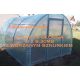 Polytunnel, panneaux en plastique Polytunnel 50,4 m² 630 x 800 cm vert