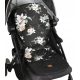  Black stroller insert with waterproof footrest Kimberly S 80