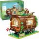  CADA BUILDING BLOCKS FOREST RAILWAY FOREST LED STATION 737 EL