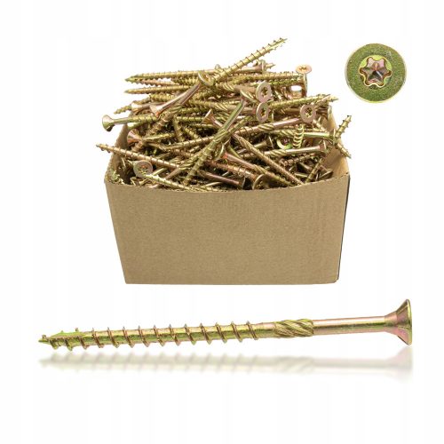 Vis de charpentier pour bois 5x50 TORX tête fraisée (500 pcs.)