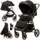  4Baby Stinger Pro Black Stroller