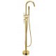 Freestanding single-lever bathtub faucet Rea Ortis gold