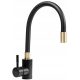 Rea Clever Black Gold floor-standing kitchen faucet