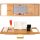 Ruhhy 9710 Bathtub shelf brown 112 x 23 x 4.5 cm