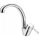 Deante Aster Stand-Kitchen Faucet, Silver