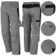 Waist length WORK TROUSERS STRONG AND DURABLE QUALITEX PRO 61938TC SIZE. 54