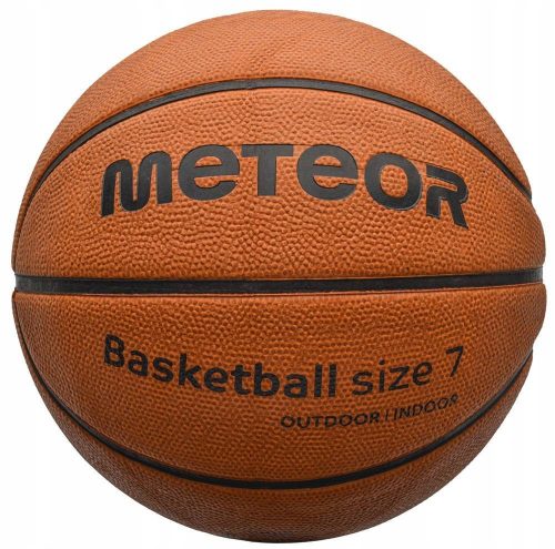 Meteor Cellular 7 brown basketball ball, size 7