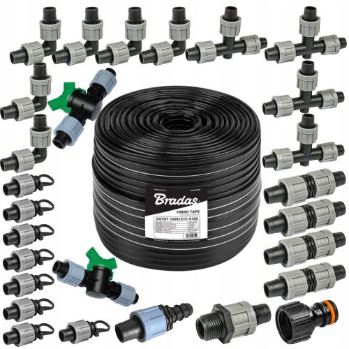  SET drip irrigation tape 100 m drip irrigation line SET1