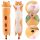  MASCOT PLUSH TOY LONG CAT CUDDLY STEWARD TOY PILLOW THICK NICE