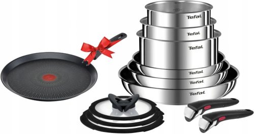  Tefal INGENIO EMOTION START&COOK Pan set, Edelstahl, 11-pc.