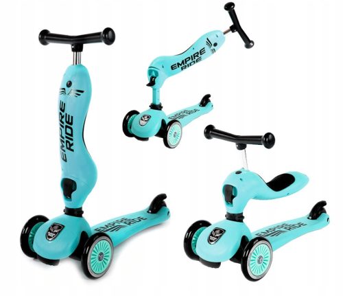  Tobbi-Toys Empire Ride 2in1 Roller, hellblau