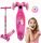  Dreirädriger Roller TOBBI-TOYS TJ 701 A-PINK Pink