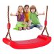 Plastic swing board for the playground – red