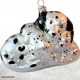  Hand-decorated glass ball - Dalmatian girl