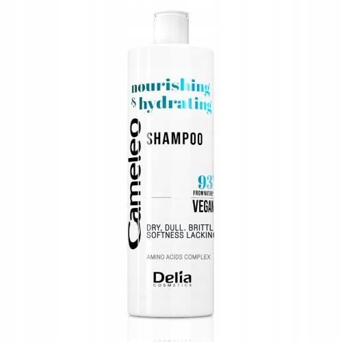  DELIA Vegan moisturizing and nourishing shampoo with amino acid complex, 400ml