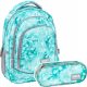  School backpack with multiple compartments Backup Black, Blue tones, Multicolored 26 l + PENCIL BAG CASE BACKUP A60 ECO SOFT