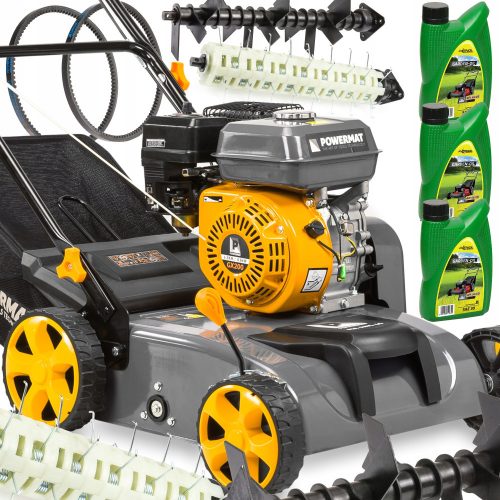 Cultivator, scarifier and aerator for grass, lawn and soil Aerator, scarifier Powermat 38 cm 4800 W