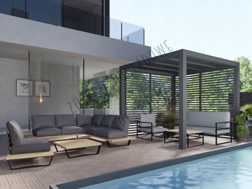 Pavilions, shelters, roofs Pavilion DM Metal 3000 x 3000 x 2800 cm