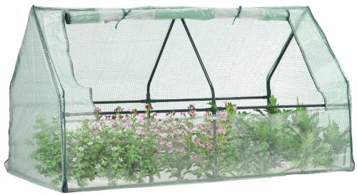 Polytunnel, panneaux en plastique Polytunnel 1,62 m² 180 x 92 cm transparent