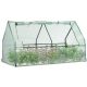 Polytunnel, panneaux en plastique Polytunnel 1,62 m² 180 x 92 cm transparent